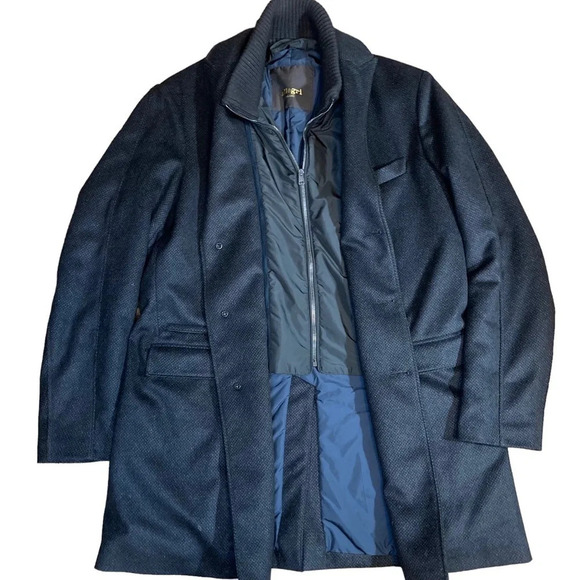 Allegri Milano Men's Fancy Cashmere Blend Coat - Picture 3 of 16